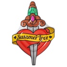 УЦЕНКА Матрас для плавания Summer Love Tattoo, надувной, 198×137 см, 43265 Bestway 10918262