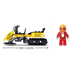 УЦЕНКА Конструктор Город "Снегоход", 115 деталей 10918267