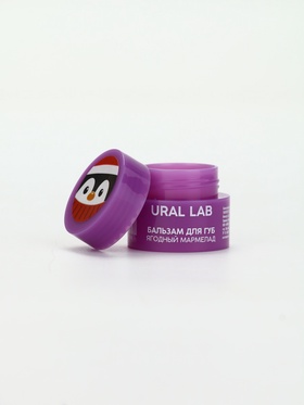 URAL LAB, бальзам для губ, 3 г, ягодный мармелад (комплект 5 шт)