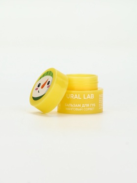 URAL LAB, бальзам для губ, 3 г, манговый сорбет (комплект 5 шт)