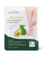 Отшелушивающая маска-носки для ног Sadoer, авокадо, 35 г - Фото 1