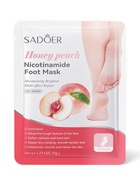 Отшелушивающая маска-носки для ног Sadoer, персик, 35 г - Фото 1