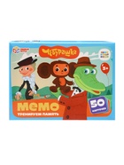 Настольная игра МЕМО «Чебурашка», 50 карточек 10913986 - фото 319909751