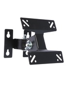 УЦЕНКА Кронштейн Luazon KrON-72, для ТВ, наклонно-поворотный, 14-32", 100 мм от стены, чёрный 414150 - Фото 3