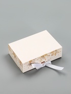 Коробка подарочная новогодняя, складная «Кристальный Новый год», 16?11.5?5 см (комплект 5 шт) - фото 51255498