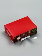 Коробка подарочная новогодняя, складная «Праздничный вечер», 16?11.5?5 см (комплект 5 шт) - фото 51255510