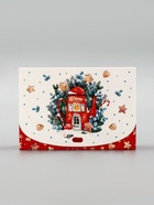 Складная коробка подарочная «Уютное рождество», 16 × 11,5 × 5 см (5 шт) - фото 809160824