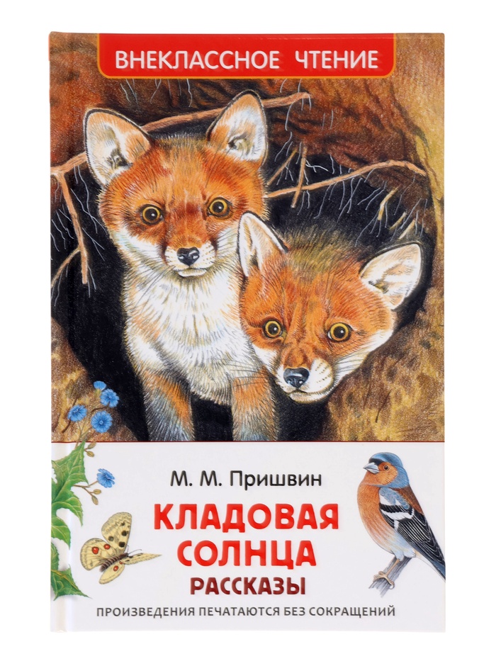 Книга детская для внеклассного чтения «Кладовая солнца», Пришвин М. - Фото 1