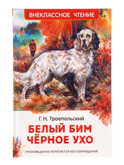 Книга детская для внеклассного чтения «Белый Бим Чёрное ухо», Троепольский Г.Н.