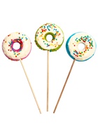 Леденец на палочке: малина со сливками, яблоко, лесные ягоды, 30 г (комплект 36 шт) - фото 51926479