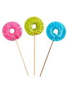 Леденец на палочке: малина со сливками, яблоко, лесные ягоды, 30 г (комплект 36 шт) - фото 51926480