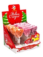 Карамель леденцовая фигурная Sweet Ness Символ года 2026 на сердце, 30 г (комплект 36 шт) - фото 51926485