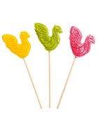 Леденец на палочке: апельсин, маракуйя, вишня, 24 г (комплект 36 шт) - фото 51926527