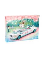 УЦЕНКА Конструктор Розовая мечта «Свадебный лимузин», 204 детали - Фото 2