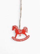 Ёлочные украшения новогоднее «Лошадки резные» 9×8 см, набор 5 шт., ассорти - Фото 2