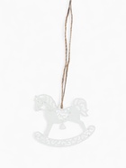 Ёлочные украшения новогоднее «Лошадки резные» 9×8 см, набор 5 шт., ассорти - Фото 4