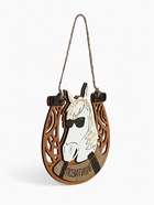 Ёлочное украшение новогоднее «Позитива!» подкова с Лошадью, 11×12.5 см - Фото 3