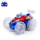 УЦЕНКА Машина-перевёртыш радиоуправляемая «Трюк», работает от батареек, свет, синяя 10918438