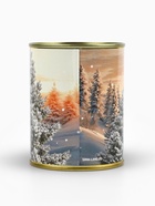 Копилка банка новогодняя, металл «Зима подарит», 7.5×9.5 см - Фото 3