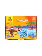 УЦЕНКА Гуашь 12цв*20мл Мульти-Пульти "Енот в Африке", картон/уп 255236 - Фото 4