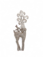 Ёлочное украшение «Праздничное сияние» олень узоры, 17×6.5 см, золото - Фото 3