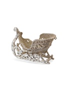 Ёлочное украшение «Праздничное сияние» сани, 6×11 см, золото - Фото 4