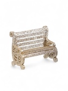 Ёлочное украшение «Праздничное сияние» скамейка, 7×9 см, золото - Фото 2