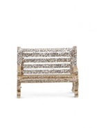 Ёлочное украшение «Праздничное сияние» скамейка, 7×9 см, золото - Фото 3