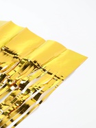 Занавес для фотофона «Дождик» цвет золотой, 1×2 м - Фото 4