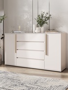 Комод 2 двери 4 ящика Норд, 1600х450х900, Кашемир/Кашемир - фото 14877485