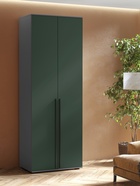 Шкаф прямой двухстворчатый «Норд», 800×510×2236 мм, цвет изумруд/графит - Фото 1