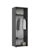 Шкаф прямой двухстворчатый «Норд», 800×510×2236 мм, цвет изумруд/графит - Фото 2