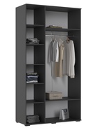 Прихожая «Норд», со шкафом, 2000×510×2236 мм, цвет графит - Фото 2