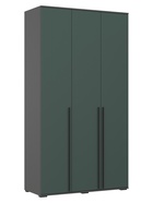 Прихожая «Норд», со шкафом, 2000×510×2236 мм, цвет изумруд/графит - фото 54805880