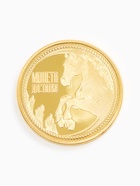 Монета новогодняя сувенирная «Счастья, достатка, здоровья, успехов», диам. 2.2 см - фото 6593517