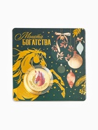 Монета новогодняя сувенирная «Богатства», диам. 2.2 см - фото 6593529