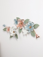 Декор настенный панно «Цветочная ветвь», металл, 103.5×6×51 см - Фото 2