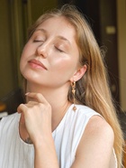 Серьги-трансформеры «Сердце» со стразами, цвет золото - Фото 2