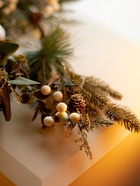 Ветка светодиодная коричневая, 153 см, 30 LED, от батареек CR2032×2, свечение тёплое белое - Фото 2