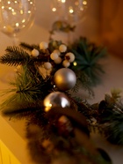 Ветка светодиодная коричневая, 153 см, 30 LED, от батареек CR2032×2, свечение тёплое белое - Фото 3