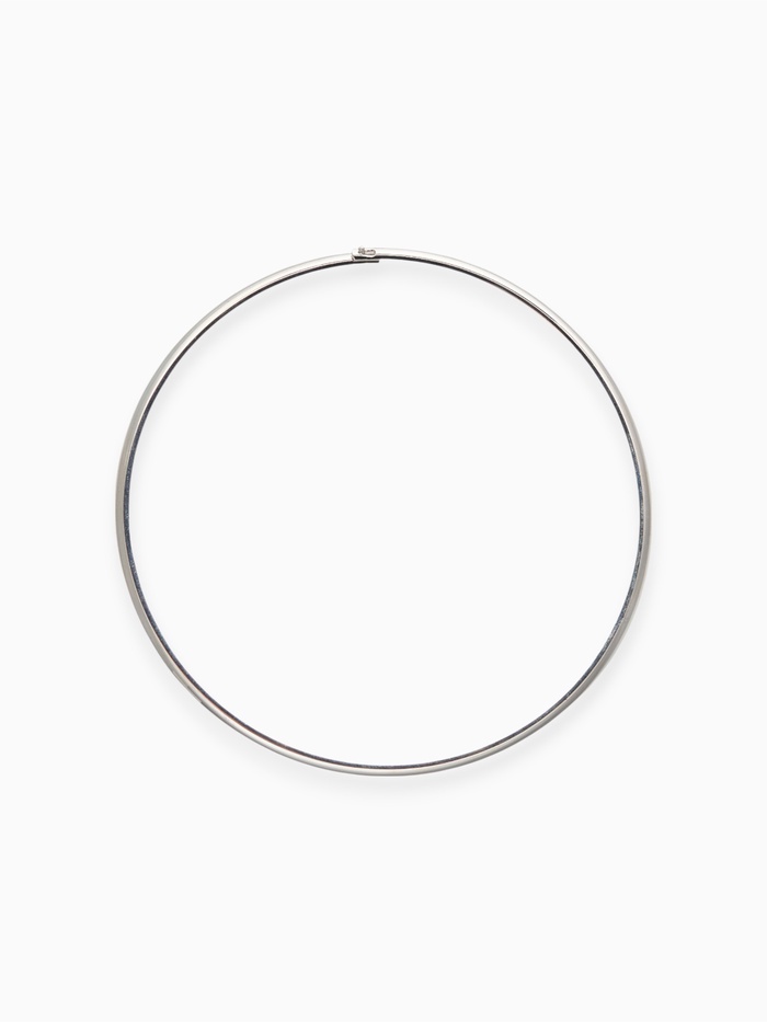 Чокер «Обруч», цвет серебро - Фото 1
