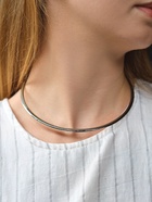 Чокер «Обруч», цвет серебро - Фото 6