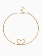 Набор 2 предмета: чокер, браслет «Обруч» сердце, цвет золото - Фото 3