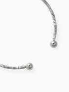 Набор 2 предмета: чокер, браслет «Обруч» сердце, цвет серебро - Фото 8