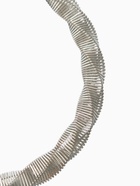 Чокер «Кручёный Обруч», цвет серебро - Фото 3