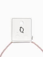 Чокер «Хрустальный бантик», розовый в золоте, 37 см + 5 см доп, цепочка - Фото 6