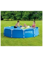 УЦЕНКА Бассейн каркасный Metal Frame Pool 28200NP, 305×76 см, от 6 лет, круглый, 28200NP INTEX - Фото 7