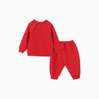 Комплект детский (свитшот и брюки) «Крошка Я. Новогодние медвежата», рост 92-98 см - фото 116601135