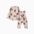 Комплект детский (штанишки и кофточка) ««Крошка Я. Новогодние медвежата», рост 92-98 см - Фото 15