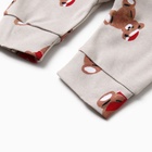 Костюм детский (кофта, штаны) «Крошка Я. Новогодние медвежата», рост 92-98 см - Фото 9